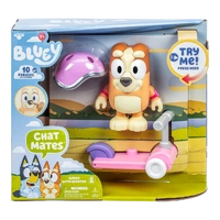 Bluey Chat Mates Figure - Bingo with Scooter 18994