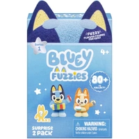 Bluey Fuzzies Surprise Fuzzy Figures 2 Pack Series 1 19294**
