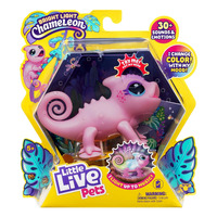 Little Live Pets Bright Light Chameleon Pink 26365