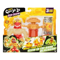 Heroes of Goo Jit Zu Hero Creator Make Your Own Glow in the Dark Blazagon! 42991