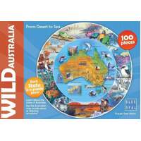 Blue Opal Wild Australia From Desert to Sea Jigsaw 100pc Puzzle 01976 **