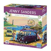 Blue Opal Jenny Sanders Purple Kombi at the Fair 1000pc Puzzle 02032