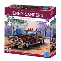 Blue Opal Jenny Sanders Maroon Ute 1000pc Puzzle 02073