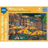 Blue Opal Esther Shohet Wooby's Lane Tasmania 1000pc Puzzle 02184