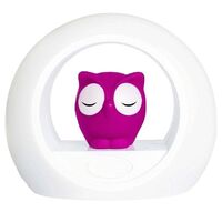 ZAZU Lou the Owl Nightlight with Cry Sensor Pink ZALOUP