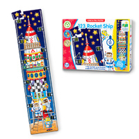 The Learning Journey 123 Rocket Ship 50pc Puzzle 434284