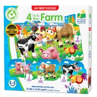 My First Puzzles 4-in-a-Box Puzzle Farm LJ627419