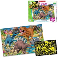 The Learning Journey Puzzle Doubles! Glow in the Dark 100pc Puzzle 787533