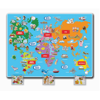 Felt Creations Giant World Map HU9534