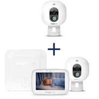 Angelcare Baby Movement Sound & Video Monitor AQC327 + Extra Camera (Limited Time)