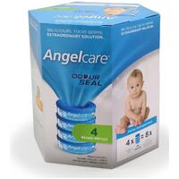 Angelcare Nappy Bin 4 pack Refill Cassettes 9004