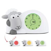 Zazu Sam Sleep Trainer Clock - Grey