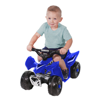 Yamaha Electric Ride-On Mini Quad Bike 6 Volt Blue Boys ATV Style TRXATV