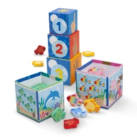 Melissa & Dough Ms. Rachel Sort & Count Nesting Blocks MND74472