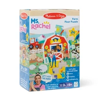 Melissa & Doug Ms Rachel Farm Floor Puzzle 24pc MND74473