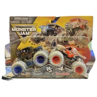Monster Jam Son Uva Digger Vs ThunderROARus 1:64 Scale Diecast Toy Truck 2pk SM6064128