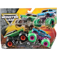Monster Jam Avenger Vs Avenger 1:64 Scale Diecast Toy Truck 2pk SM6064128
