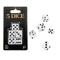 Cardinal Classics Pack of 5 Dice six sided ASM6072409