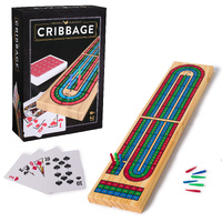 Classic Games Solid Wood Cribbage Game ASM6072405