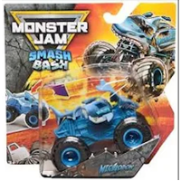Monster Jam Smash & Bash Megalodon 1:64 Scale Diecast Truck SM6072396