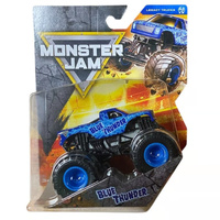 Monster Jam Series 43 Blue Thunder 1:64 Scale Toy Truck SM6044941