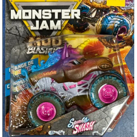 Monster Jam Mud Blasters Colour Change Sparkle Splash 1:64 Scale Diecast Truck SM6072638