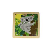 Koala Dream Koala Wooden Jigsaw Puzzle 9pcs PM165