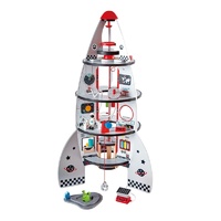Hape Four-Stage Wooden Rocket Ship 3021