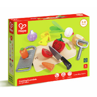 Hape Cooking Essentials Pretend Play 16pc Set 3154