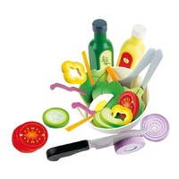 Hape Healthy Salad Pretend Play 39pc Playset 3174