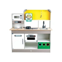 Hape Deluxe Kitchen with Fun Fan Stove HE3177
