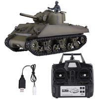 Heng Long USA M4A3 Sherman 1:16 Scale R/C Main Battle Tank HL-3898-1
