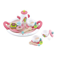 Tooky Toy Wooden Tea Set - Bird Design TL057