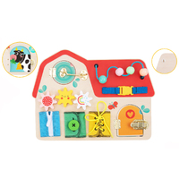 Tooky Toy Wooden Busy Board TH642