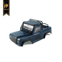 Hobby Plus Defender Lexan Body + Roll Cage (Blue) 240135