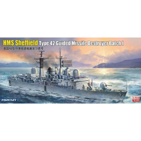 ForeArt HMS Sheffield Type 42 Guided Missile Destroyer Batch I 1:350 Scale Model Kit 3001
