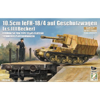 Zimi Model 10.5cm lefh-18/4 on Armoured Car Lr.s.(f)(Becker) 1:35 Scale Model Kit ZM35077