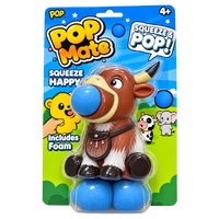 PopMate Highland Cow with 6 EVA Balls APB625037