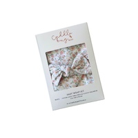 Mini & Me Organic Jersey Baby Wrap Set - Lola