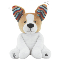 ZAZU Peek-a-Boo Soft Toy Dog with Flapping Ears & Sound