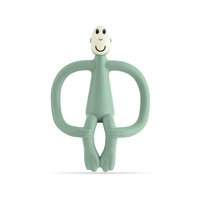 Matchstick Monkey Teething Toy and Gel Applicator - Mint Green MM-TTMG
