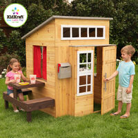 KidKraft Modern Outdoor Playhouse Cubby 00182