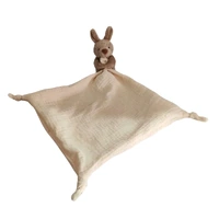 Petite Vous Mini Jojo The Kangaroo Toy & Comfort Blanket (Muslin)