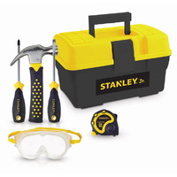 Stanley Jr. 5pc Tool Set & Kids Toolbox 109932