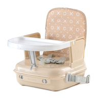 Benbat Yummigo Portable Booster Seat with Self Storing Tray - Light Beige BB518