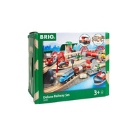 Brio World Deluxe Railway Set 87pcs 33052