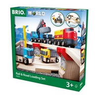 Brio World Rail & Road Loading Set 32 Piece BRI33210