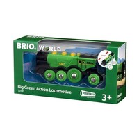 Brio World Big Green Action Locomotive 33593