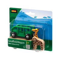 Brio World Giraffe and Wagon 33724