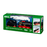Brio World Battery-Operated Steaming Train 33884